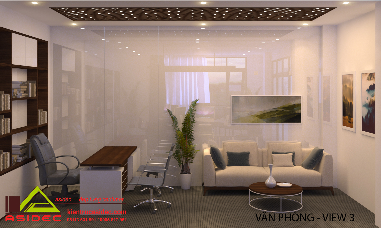 NỘI THẤT VĂN PHÒNG EDUPATH 